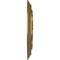 Ekena Millwork Spiral Ceiling Medallion (Fits Canopies up to 4"), Hand-Painted Pale Gold, 25 1/4"OD x 4"ID x 2"P CM25SPPAS - alternate 2